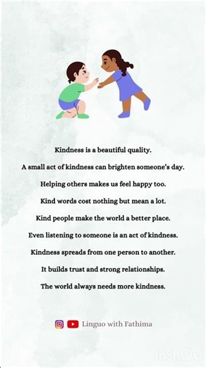 Easy English paragraph reading #learnenglish #shorts #shortvideo #short