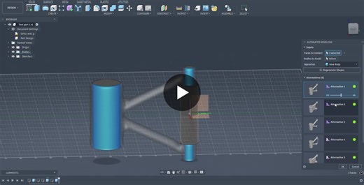 #fusion360 #mechanicalengineering #generativedesign #aiinengineering #productdesign #cad | B Mayank