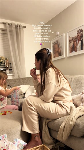 I just loveee the build up and seeing them so excited 😩🥹❤️ #momlife #motherhood #4thbirthday #birthdayparty #kidsparty