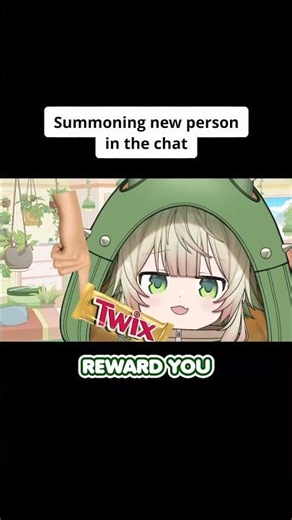 How to summon new person in the chat