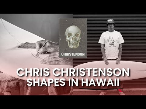 Chris Christenson Shapes at Surfboard Factory Hawaii