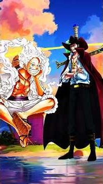 mihawk vs luffy #onepiece #anime #edit