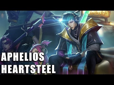 Aphelios Heartsteel - Skin Spotlight COMPLETO