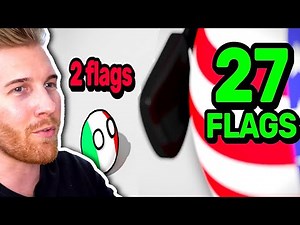 Which Country Has the MOST Flags in World History?! (PWA Countryballs Animations)
