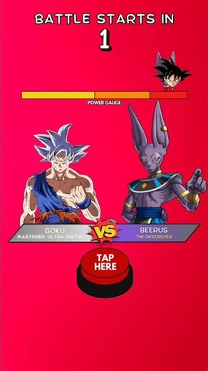 🔥 GOKU VS BEERUS 😱 | The power of a God of Destruction #anime