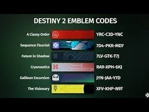 All Destiny 2 Bungie Redeem Codes (March 2022) | All Free Emblem and Shader Codes