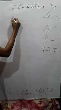Vector Algebra Ex.10.3 Q-1 | Class 12 Maths | #class12maths