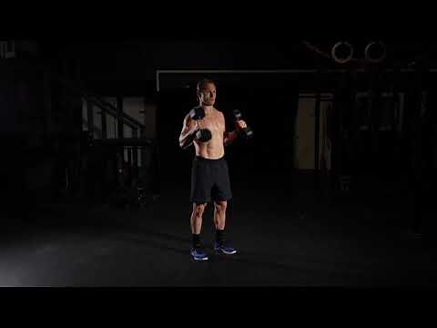 Dual Dumbbell Hang Power Clean