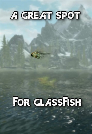 Dónde pescar Glassfish en Skyrim: Guía completa