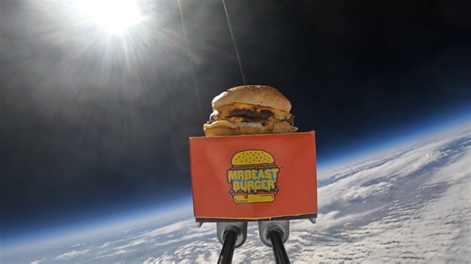 Matthew Beem sends a burger to space