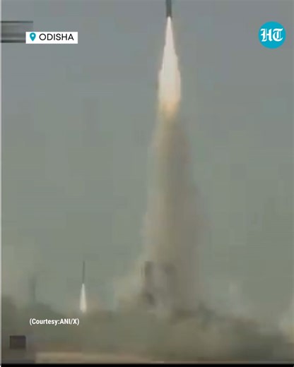 #WATCH | #DRDO conducted a successful flight test of the Indigenous Technology Cruise Missile (ITCM) from the Integrated Test Range (ITR), #Chandipur off the coast of #Odisha | Hindustan Times