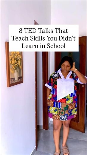 8 TED Talks That Teach Skills You Didn't Learn in School…