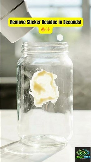 Remove Sticker Residue in Seconds! 🔥✨