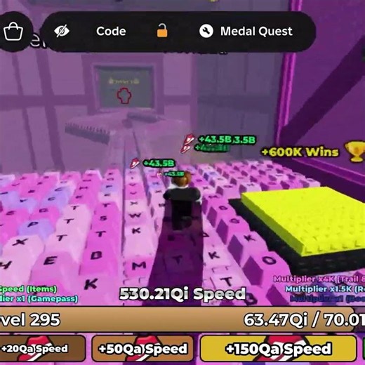How to Complete Stage 1 to 7 in World 2 😱 | Full Tutorial | +1 Keyboard Escape Run #roblox #shorts