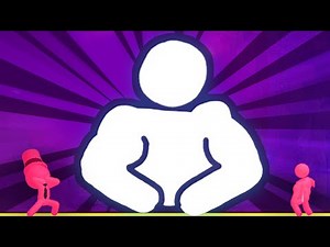 GIANT Ripped Stick Man CRUSHES All Puny Humans! - Stick it to the StickMan