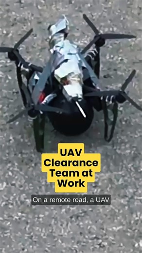 Drone Operators Making Roads Safe #uav #aerialfootage #fieldoperations #roadclearing #techinaction