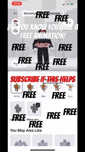 ROBLOX FREE ANIMATION!!!