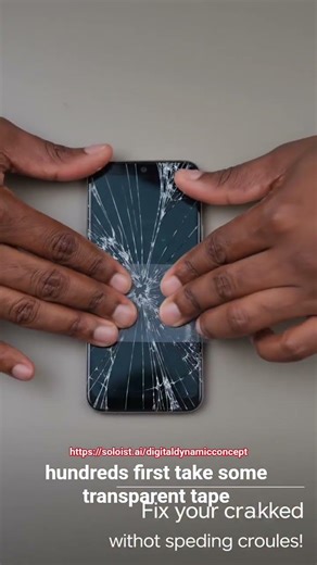 The Best $1 Cracked Screen Fix! 😲 High curiosity Try This Hack 🛠️ (Problem/Solution)