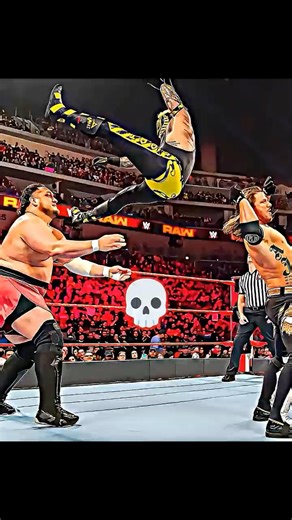 Rey Mysterio vs. AJ Styles vs. Samoa Joe - RAW 2019 | WWE Phonk Edit 💀 #wwe #reymysterio