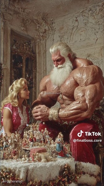 Santa Claus Gets Buff: A Bodybuilding Christmas