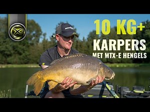 Grote karper 10 kilo plus op de nieuwe Matrix MTX E serie vaste hengels / Glen Franssen