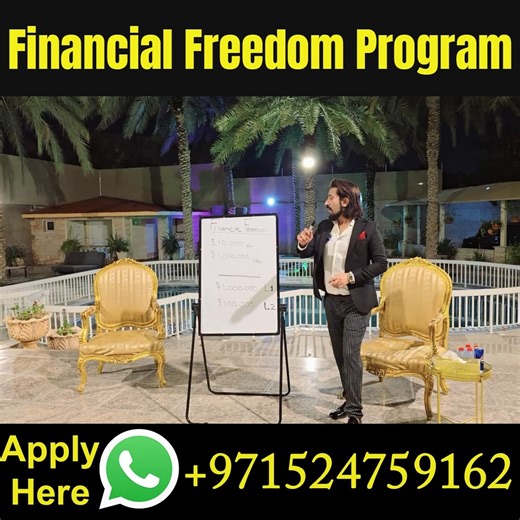 391 reactions · 29 shares | Financial Freedom Program- How to Achieve FInancial Freedom? | Shakeel Ahmad Meer . . For More Details: +971 52 475 9162 . . #shakeelahmadmeer #meermeansbusiness #dubai #Business_tips #iT_business #Meer #Business_Training #Motivational #Business_Ideas #business #FinancialWisdom #leadershipdevelopment #inspiration #financialfreedom | Shakeel Ahmad Meer | Facebook