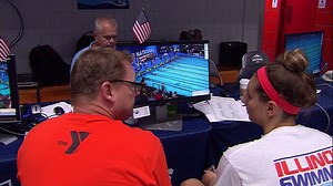 "The difference between first and second place in a swim race can be so small that making any changes for the better could really add up to something." USA Swimming High Performance managers rely on video review to perfect technique & overall performance. #SwimTech | USA Swimming
