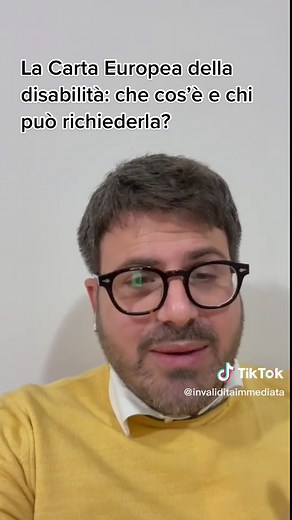 La Carta Europea della disabilità: cos'è e come richiederla