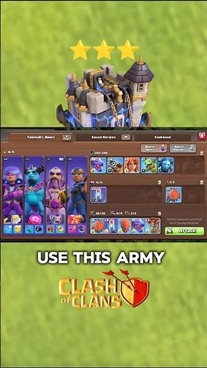 Use This Army...!😱#clashofclans #shorts #coc