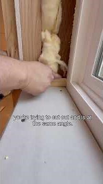 How to drywall around a window