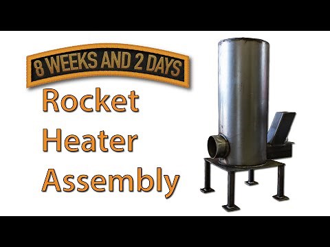 Rocket Stove Heater Parts List and Build Sequence - Part 2