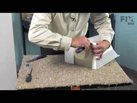 Amana Refrigerator Repair - How to Replace the Auger and Crusher Blade