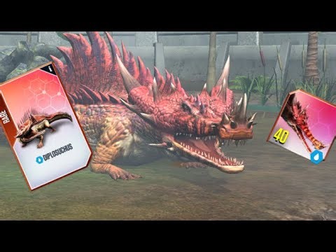 Jurassic World The Game | ep 1367 | Level 40 Diplosuchus !!!