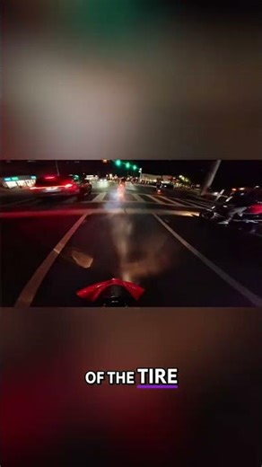 Shocking Motorcycle Crash: Tire Failure Causes Collision! #shorts