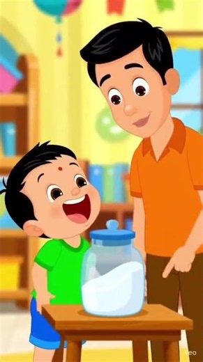 Too Much Sugar Is Not Good for Kids! 🍬❌ Learn Healthy Habits #Shorts