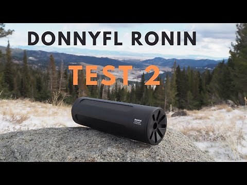 DonnyFL Ronin Moderator test 2, muzzle dB