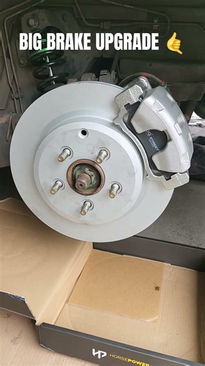 BIG BRAKE UPGRADE! #cars #diy #Ford #mechanic #brakes #falcon #xr8 #v8 #shotrs