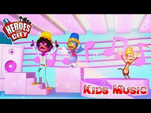 Kids Music - Sing and Dance with Calamity Crow - Heroes of the City - Videos For Kids