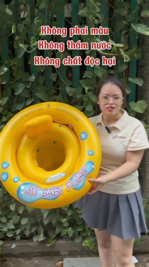 Phao bơi chống lật cho bé Intex 59574 cho một mùa hè an toàn #phaoboichonglat #phaoboichobe