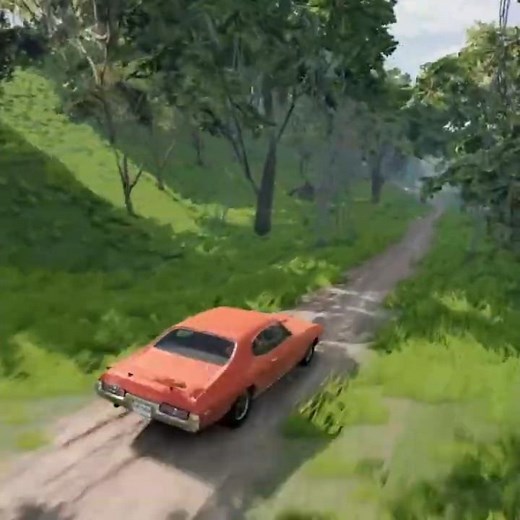 Classic Pontiac GTO - Rally Stage Test | BeamNG Realistic Physics & Control