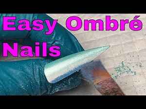 Mica Powder Haul | Vertical Ombré Nails With Pigments
