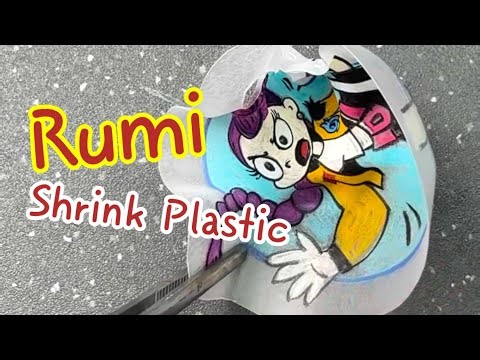 How to Make a Lumi Keychain with Shrink Plastic