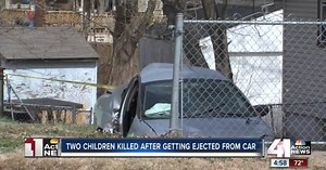 Man charged in crash that killed two children