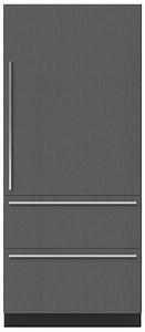 Sub-Zero Designer 19.6 Cu. Ft. Built-In Bottom Freezer Refrigerator Right-Hinge 36-Inch Wide in Custom Panel - DET3650CIID/R