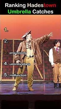 Ranking Best Hadestown Umbrella Catches #hadestown