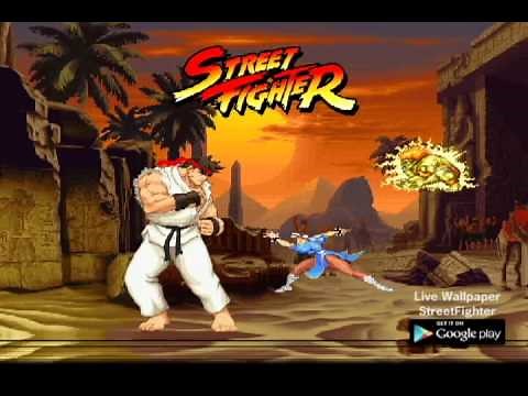 Live Wallpaper Street Fighter - Fondo de Pantalla en Movimiento