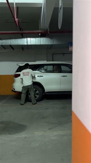 The Parking Lot Prank: Applying Mystery Stickers When No One's Watching.