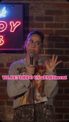 Samantha Santos on Instagram: "TIL DEATH DO US aPARTment 💀🏡 - a New York City Story #nyc #newyork #newyorkcity #comedy #standupcomedy #standup #comedyclips #womenincomedy #funnywomen #funny #nycliving #newyorker #newyorkers #nativenewyorker #livinginnyc #queens #astoria #lowereastside #brooklyn #bronx #statenisland #movingin #movingintogether #relationshiphumor #relationships"
