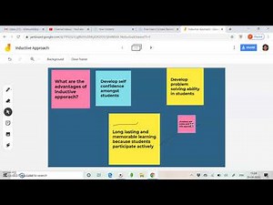 How to add sticky note in google jamboard
