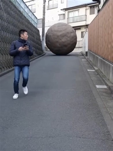 驚きのどっきり映像と身のこなし